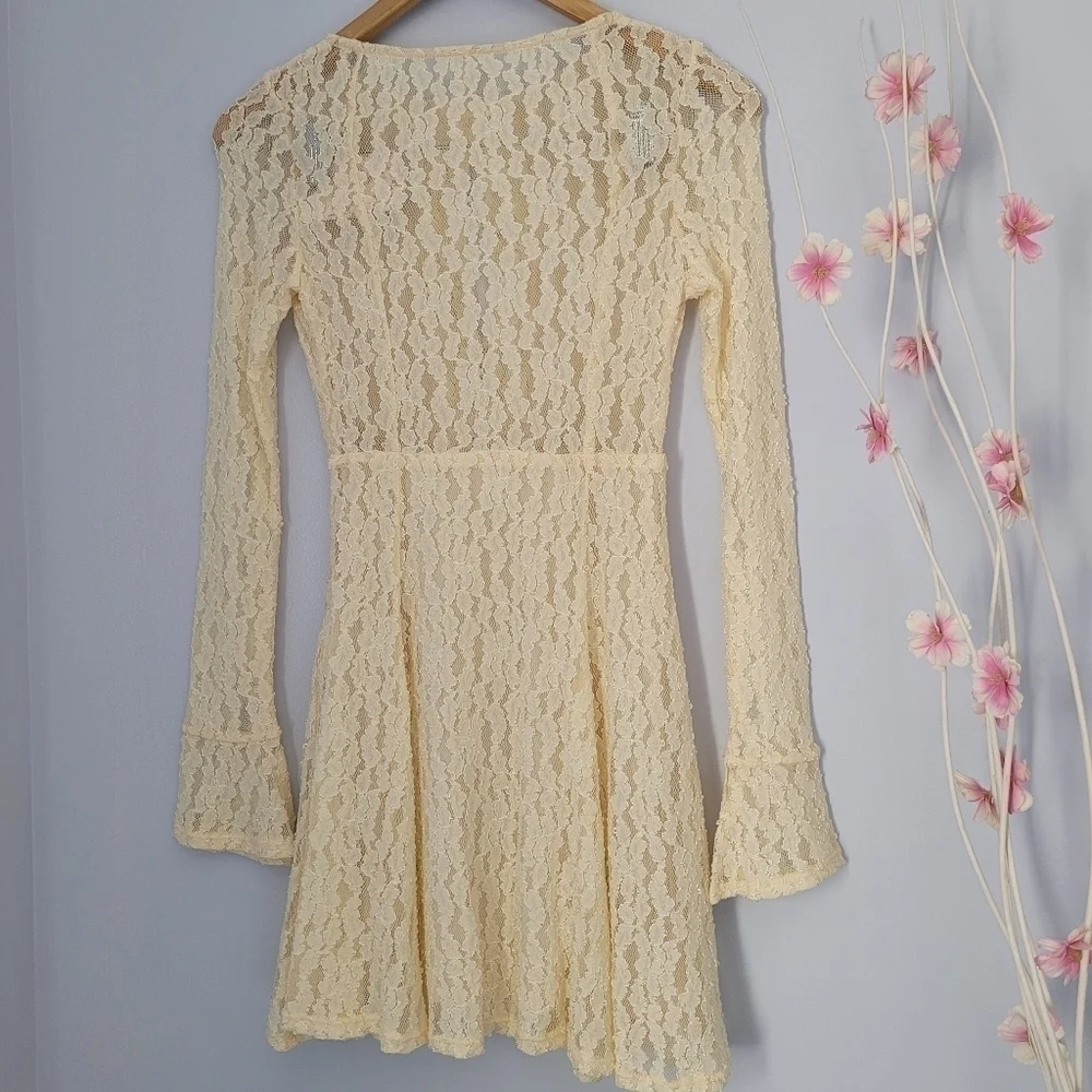 NWT FREE PEOPLE Teen Witch Lace Dress